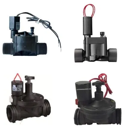 Válvulas solenoides de irrigação